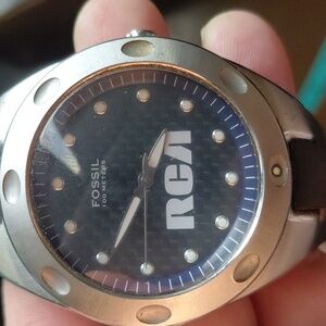 Fossil RCA Stainless Steel Fossil Watch